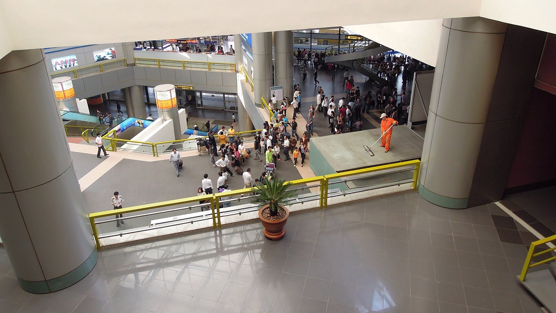 The concourse at Noi Bai International Airport, Hanoi